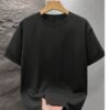 Premium Solid Cotton Crewneck Tee – Unisex