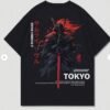 Tokyo Samurai Graphic Tee – Japanese Streetwear Cotton